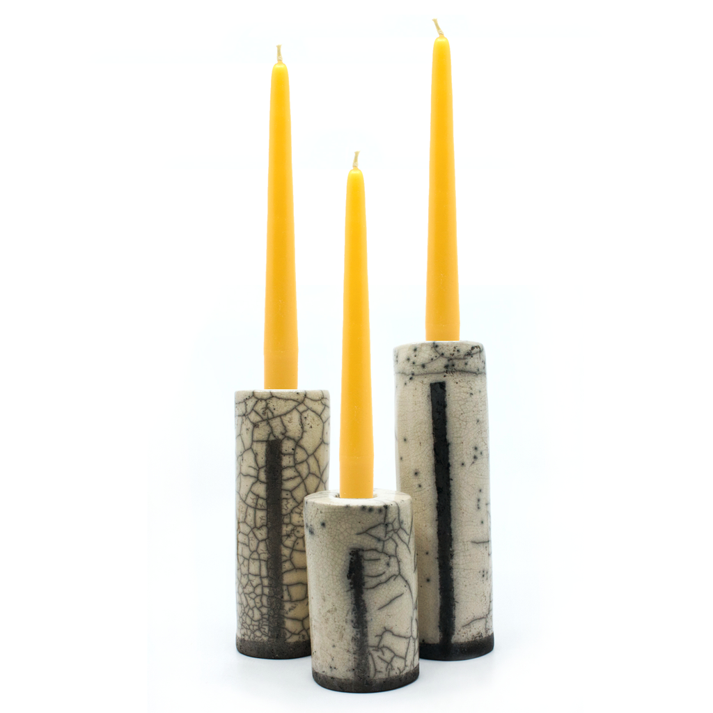 From beeswax candles and ceramics