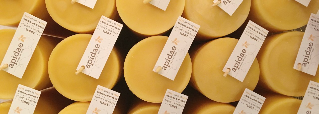 Beeswax candles