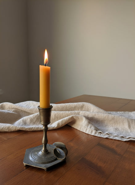 Beeswax Dinner Candles (Set of 3)