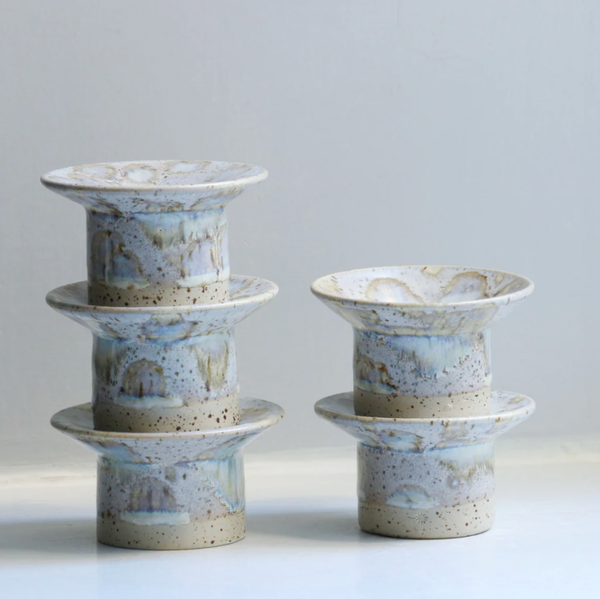 Candlestick Holder Hono Blue