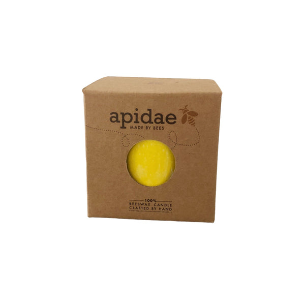 Beeswax Candle Quench Cup Yellow