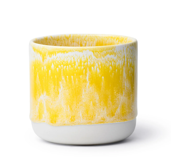 Beeswax Candle Quench Cup Yellow