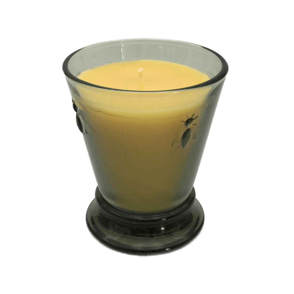 Beeswax Candle Green Bee