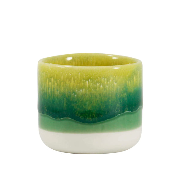 Beeswax Candle Sip Cup Green