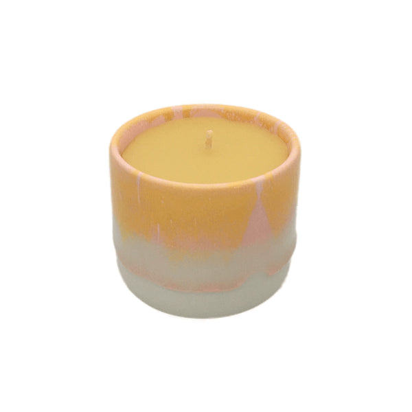 Beeswax Candle Sip Cup Pink